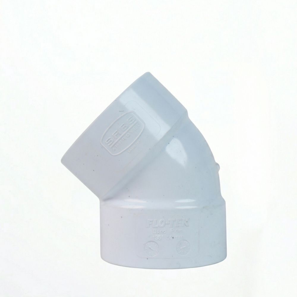 PVC 45° Bend (Flo-Tek)