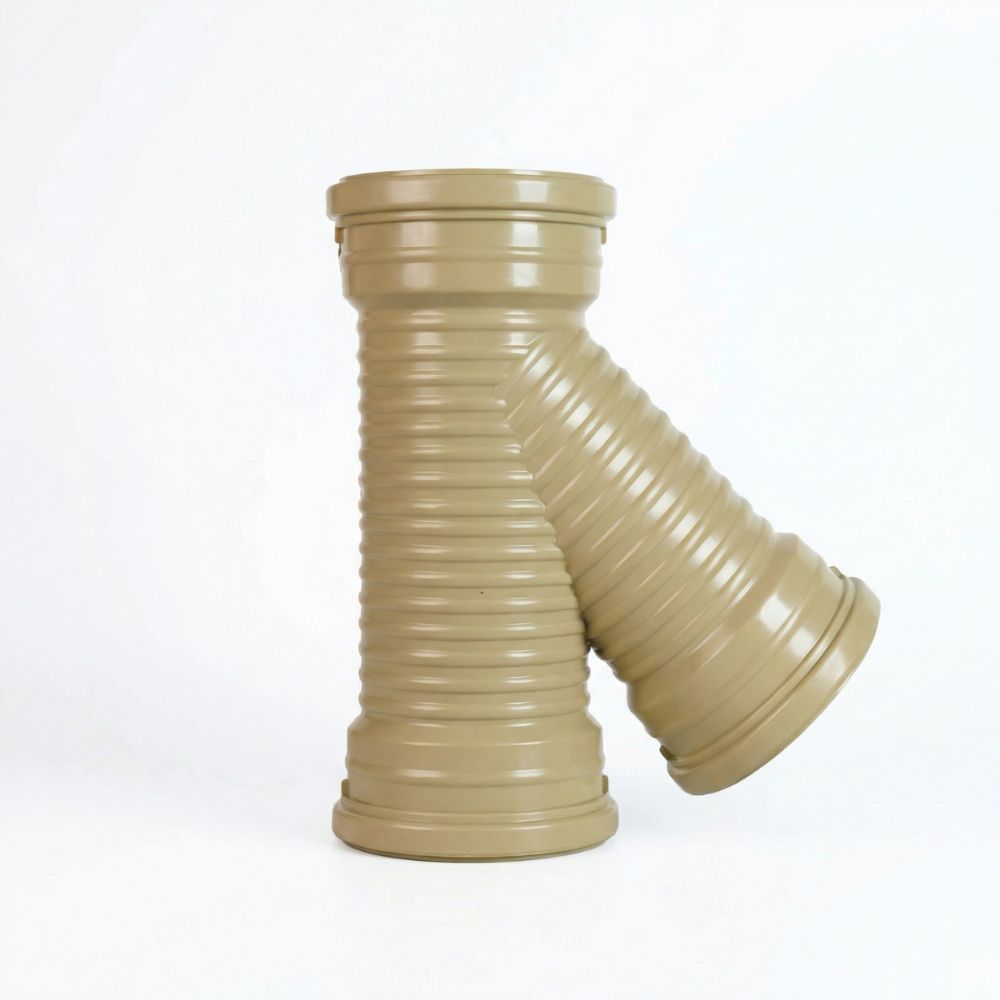 PVC Y-Junction Pipe Fitting